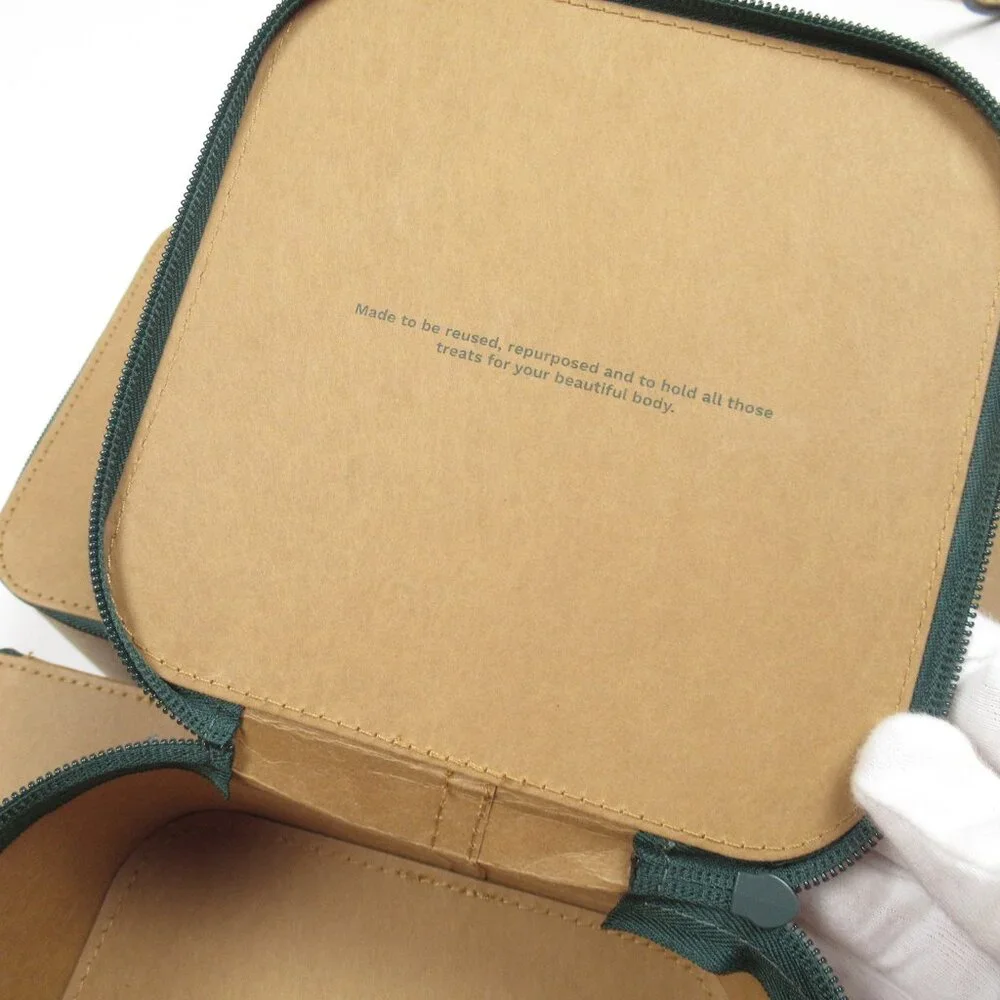 2x The Body Shop Zippered Paper Storage Boxes